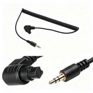 2.5mm 카메라 원격 셔터 릴리즈 캐논 호환호환 3 핀 R5,1D 5D 시리즈, 6D, 50D, 40D 용 코드 케이블 C8 연