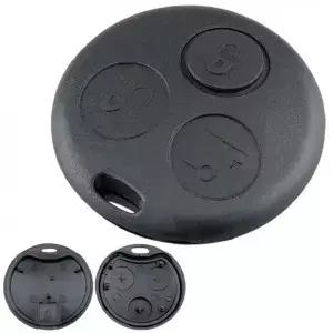 3 버튼 원격 자동차 키 케이스 교체 셸 Key Fob No / With Balde for Fortwo 450 Mercedes Benz SMART