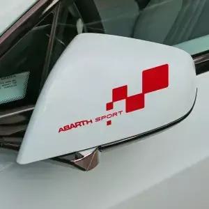 자동차 백미러 데칼 Abarth 레이싱 모터 스포츠 장식 스티커 자동 튜닝 액세서리