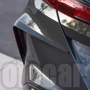 오이오모터스 프리프레그 드라이 카본 파이버 리어 범퍼 사이드 트림 (BMW F91 F92 M8 2도어용)