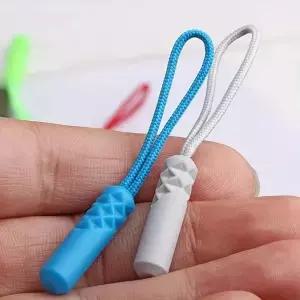 10Pcs 지퍼 풀 교체 클립 여행 가방 배낭 텐트 로프 수리 액세서리 용 코드 엔드 패스너 고정 장치
