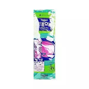 고무장갑 요리 살림템 대 38cm 위생적인 태화 김장 10매입 꽃밴 설거지