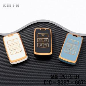 랜드 로버 레인지 Evoque 디스커버리 스포츠 Velar For Jaguar XE E PACE 액세서리 용 TPU 자동차 원격 키