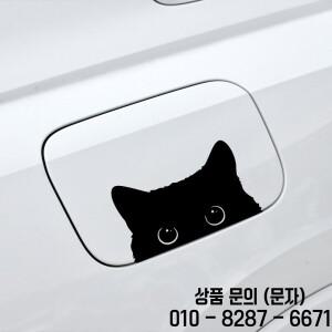 1조각 뜨거운 자동차 스티커 액세서리 가난한 고양이는 큰 눈으로 훔치고 있습니다. 비닐 스타일링 커버 방
