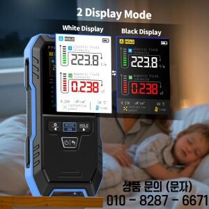 FNIRSI ERD 10 EMF 미터 4 in 1 방사선 검출기 자기 및 전기장 RF 전력 테스터 온도 모니터