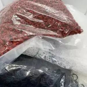 100pcs 흰색 실리콘 씰링 O 고온 방수 CS 0.5 0.8 OD 3 4 5 6 7 8 9 1010