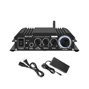 Kinter K3118 2 1 블루투스 5 0 스테레오 디지털 수신 채널 미니 하이파이 클래스 D 30와트 x 80와트 서브우퍼 가정용 TV DIY 자동 실외 수동 스피커