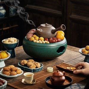 세라믹 화목난로 숯불 화덕 차끓이기 화로 고구마