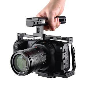 옐랑구 C9 카메라 리그 케이지 키트 (BMPCC 4K 6K 블랙매직 디자인 포켓 시네마용) 알루미늄 합금 퀵 플레