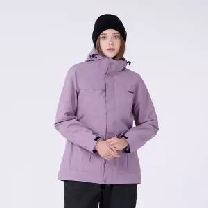 XEST 3-IN-1 스노우보드 여성용 자켓 라이트 퍼플 2365560
