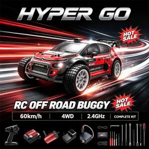 HYPER GO MJX14303 1/14 60km/h 고속 오프로드 4WD 스케일 브러시리스 RC 자동차 2.4G 원격 조종 트럭 취미