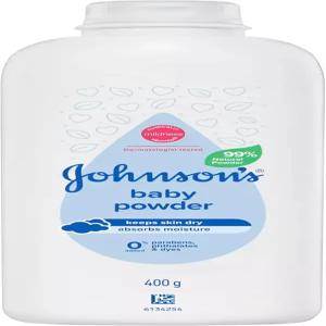 존슨즈 베이비 파우더 퓨어 콘스타치 400g 3개