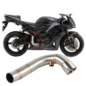 CBR600RR RR F5 2005-2019년식용 슬립온 고성능 오토바이 배기 중간 연결 파이프 튜브