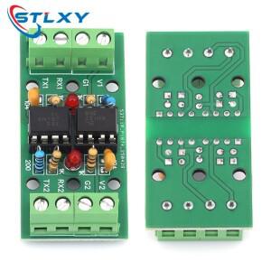 Stlxy 양방향 UART 절연 모듈 듀얼 6N137 고속 광커플러 600-250K 보드 TTL