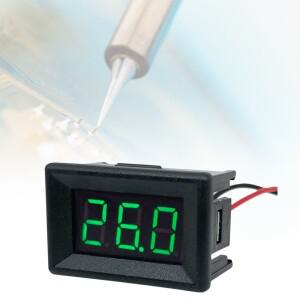 DC0-30V 0.36인치 2선식 디지털 LED 디스플레이 패널 전압계 자동차 도구용 테스터