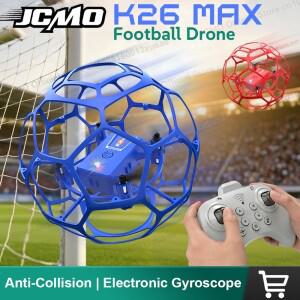 JCMO K26 MAX 2.4G RC 레이싱 풋볼 드론 3D 풀 프로텍션 호버링 플라이트 360 ° 어린이와 성인을 위한 롤