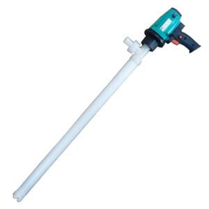 200L 내산용 강산 알칼리 3cm세관스테인레스강 전동 60cm 산 RPP 자바라 600W 펌프