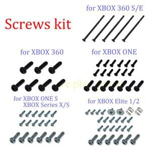 Xbox 360/ONE/ONE S/시리즈 S X 엘리트 1/2 게임패드용 1-10세트 나사 키트 T6 360 슬림/E 버전 호스트