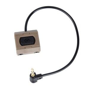 WADSN 압력 원격 손전등 모드 PEQ15 버튼 A2 플러그 M600 기능 크레인 DBAL 듀얼 스위치 에어소프트 AR15
