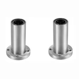 HiPicco 리니어 볼 베어링 LMF20LUU 20mm 초장 원형 플랜지 모션 부싱 양면 고무 밀봉 샤프트용 CNC 머신