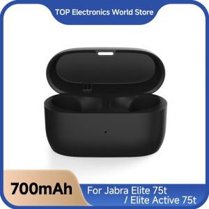 Jabra Elite 75t/Elite Active 75t용 충전 케이스 - 700mAh 무선 BT 박스 방진 헤드폰 교체, 이어버드 없음