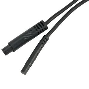 1PC 대시 캠 역방향 카메라 자동차 레코더 케이블 미니 4Pin/5Pin 2.5M 연장 주차 트럭 액세서리