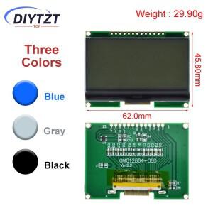 DIYTZT 1/3PCS Lcd12864 12864-06D, LCD 모듈, COG, 중국어 글꼴, 도트 매트릭스 스크린, SPI 인터페이스