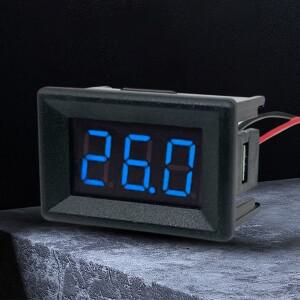 DC0-30V 0.36인치 2선식 디지털 LED 디스플레이 패널 미니 모듈 자동차 오토바이용 전압계