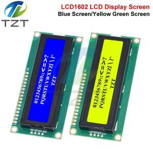 DIYTZT 1/3PCS LCD1602 1602 모듈 블루 그린 스크린 문자 LCD 디스플레이 HD44780 컨트롤러 블랙라이트