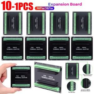 ESP32 CP2102 NodeMCU-32S Lua 30/38핀 GPIO 1-2 듀얼 코어 CPU WiFi 블루투스 저전력 모듈용 1-10PC 확장