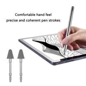 4 조각 드로잉 펜 팁 쉬운 설치 흠집 없음 화면 보호기 Lenovo Prec s on Pen 3 스타일러스 펜촉을위한 부드러운 글라이딩