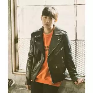PLACEMENT 에볼루션 포켓 램스킨 라이더 자켓 (블랙) 2370828