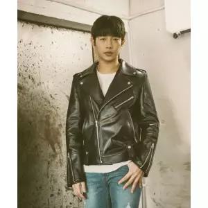 PLACEMENT 에볼루션 램스킨 라이더 자켓 (블랙) 2370850