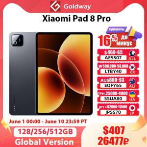 글로벌 버전 샤오미 패드 8 프로 퀄컴 스냅드래곤 8 엘리트 11.2인치 3.2K 144Hz 디스플레이 9200mAh 배터리 하이퍼OS 3 미 태블릿 PC