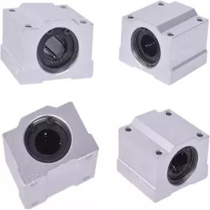 RATTMMOTOR 리니어 베어링 필로우 블록 4개 SCS16UU 16mm