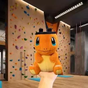 Charmander 암벽 등반 분필 가방 마그네슘 파우더 귀여운