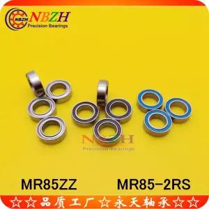NBZH 10PCS 스테인레스 스틸 OR 베어링 강철 베어링 SMR85ZZ MR85ZZ L-850 WML5008 MR85-2RS 5x8x2.5