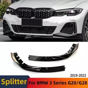 BMW 3 세단 G20 G21 G28 2019- 320d 330i 340i 340d 프론트 에어댐 범퍼 립 스플리터 튜닝 액세서리 바디
