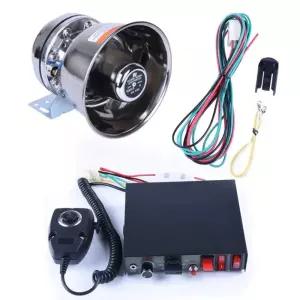 차량용 확성기 메가폰 자동차 12v 24v 스피커 트럭 굴삭기 장사 행사 경보 렉카