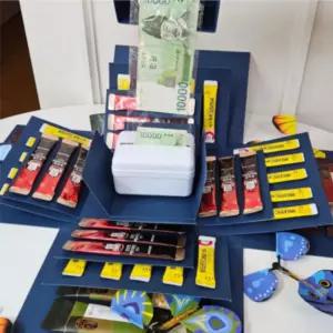 반전 용돈 박스 서프라이즈 선물 상자 어린이 생일 용돈