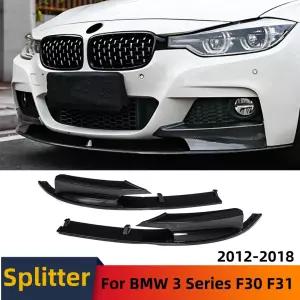 BMW 3 F30 F31 335i 328i 330i 340i 320d 330d 2012-2018용 프론트 범퍼 프로텍터 립 턱 스플리터 튜닝 액