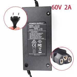 전기 스쿠터 전기 자전거 범용 리튬 배터리 충전기 24V2A 36V2A 48V2A 60V2A 스쿠터 액세서리