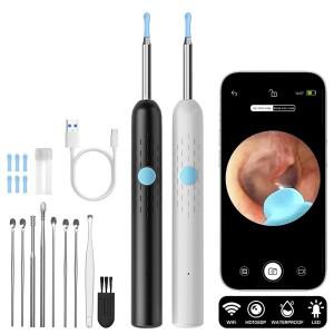 초박형 4.2mm 비주얼 무선 귀 내시경 (IOS/안드로이드용) 1080P 카메라 HD WiFi 청소 및 피부 검사용)