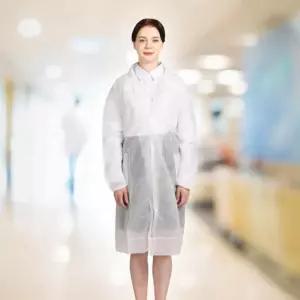 일회용 실험복 위생가운 50매 부직포가운 1회용위생복
