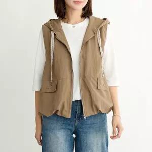 [데드라]루비카후드벌룬베스트 VEF4001