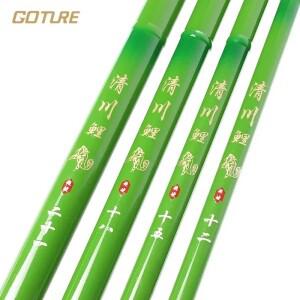Goture BREEZE 3.6M-7.2M 낚싯대 탄소 섬유 품질 초경량 파워 핸드로드 3:7 민물 배스 잉어
