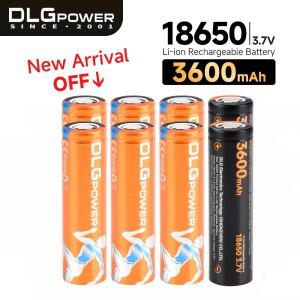 DLGPOWER 3.7V 18650 3600mAh 마이크 마우스 키보드 손전등 전자 칫솔용 리튬 이온 충전식 배터리