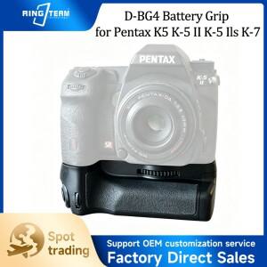 펜탁스 K5 II DSLR용 D-BG4 수직 배터리 그립 (듀얼 D-LI90 AA 트레이 포함 인물 사진 촬영 핸들)