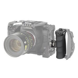 Nitze 카메라 그립 왼쪽 또는 오른쪽 핸들(ARRI 로제트 포함) 및 콜드 슈 마운트 1/4인치 3/8인치 나사산