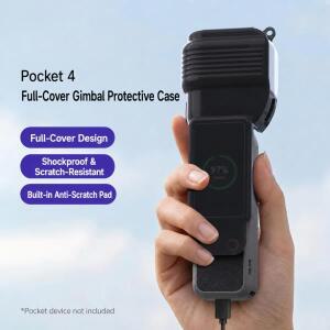 액션 카메라 짐벌 보호 케이스 DJI Osmo Pocket 4용 경량 스크래치 방지 케이스 DJI Pocket 4 액세서리